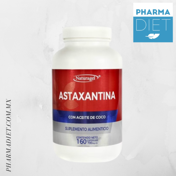 Astaxantina Naturagel 160 Cápsulas